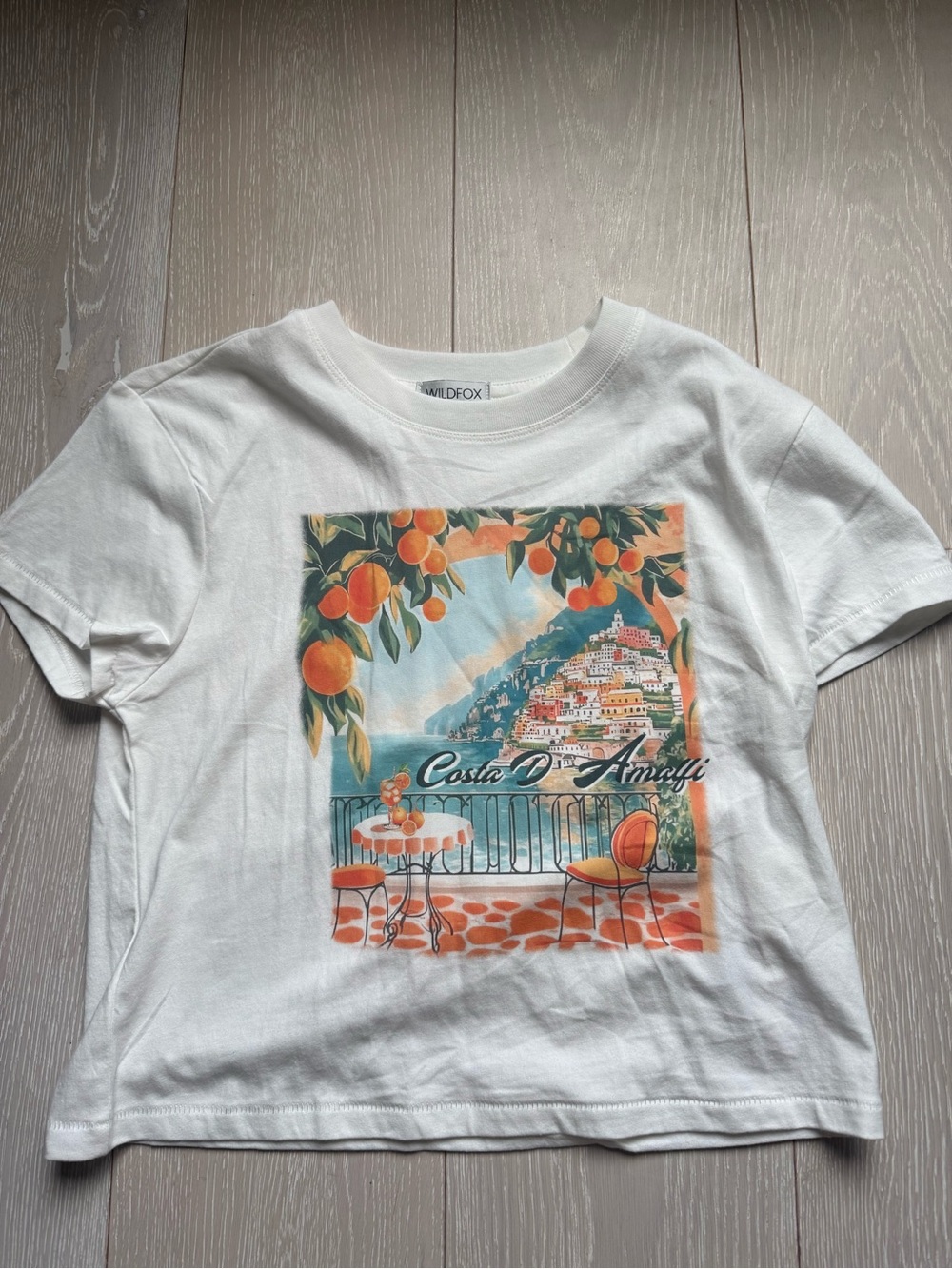 wildfox new with tags amalfi coast tshirt top italian euro summer aesthetic